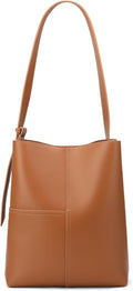 Stylish Women's Shoulder Bag - Spacious Faux Leather Hobo Purse