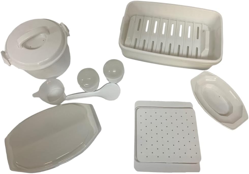 ULTIMATE Microwave Cooking Kit - Multi-function Stainless