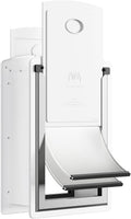 Cat Door for Wall - Energy Efficient Pet Door with Steel Frame