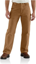 Carhartt Men's B111 Flannel Lined Washed Duck Loose Fit (Style XCBK)