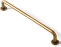 Goo-Ki Antique Brass Cabinet Handle 6 Pack - Vintage 7.56 in Pulls