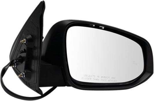 TRQ Exterior Power Heated Blind Spot Turn Signal Mirror for Tacoma