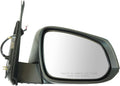Exterior Power Heated Black Textured Cap Mirror for Tacoma