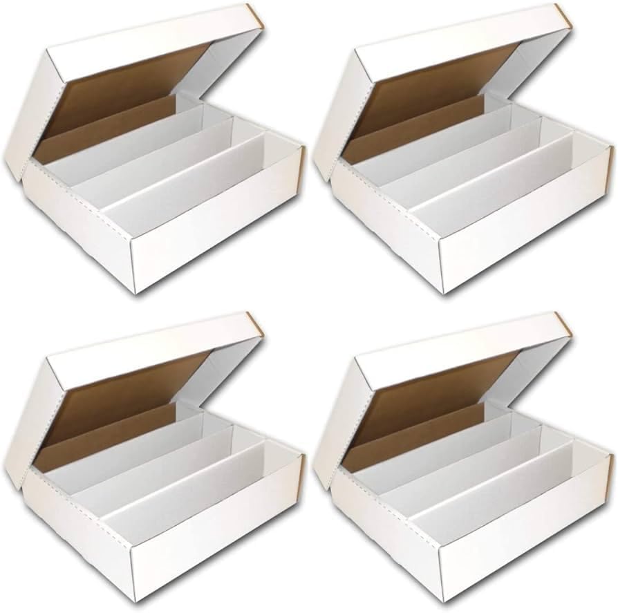 Monster Storage Box for Trading and Gaming Cards - 4 Pack