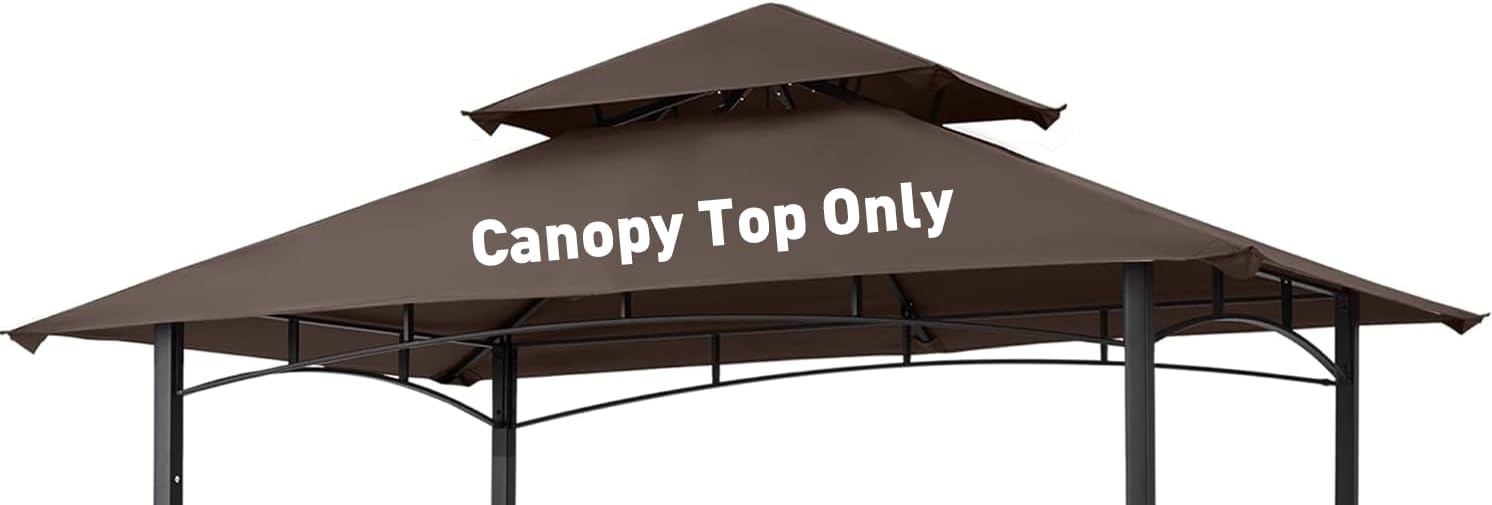 OLILAWN Grill Gazebo Canopy - Durable 5' x 8' Cover