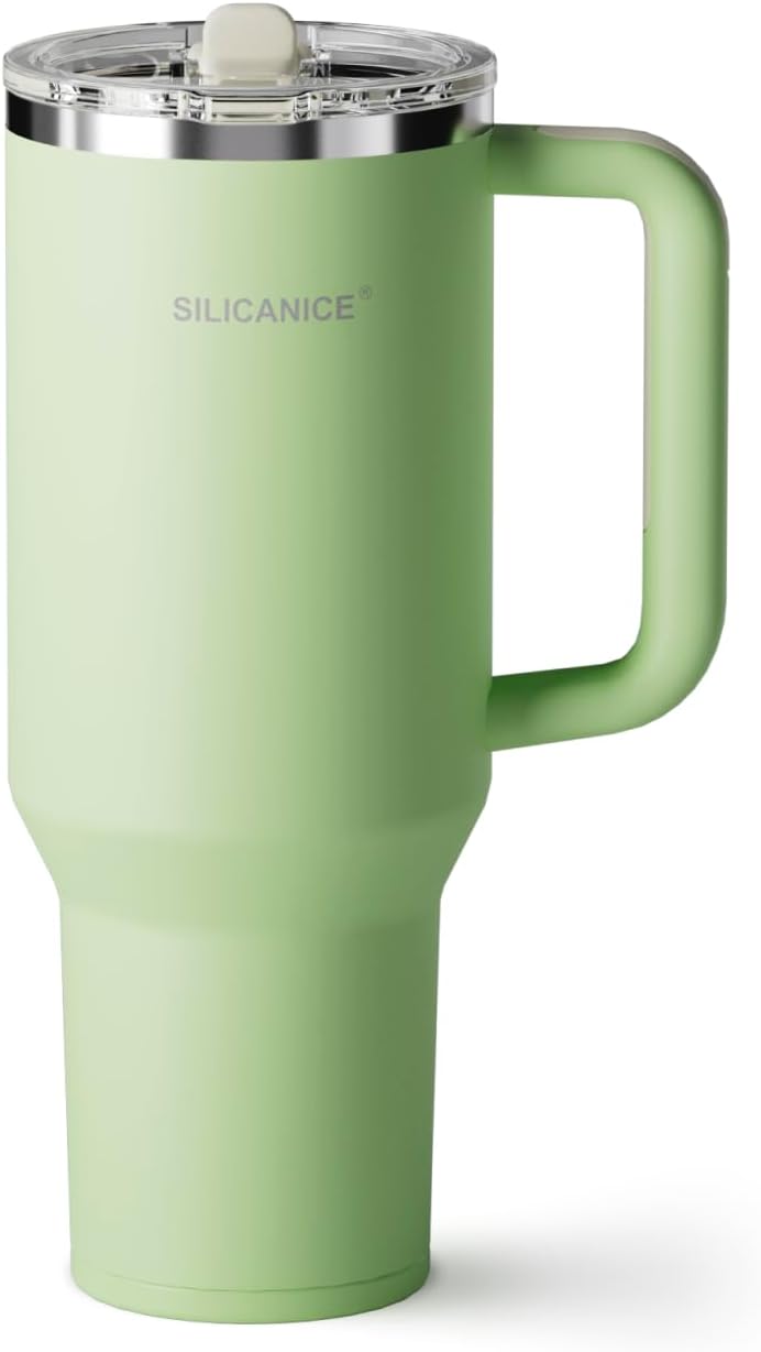 Easy Clean Pro Tumbler - 40 oz Insulated Water Bottle with Handle
