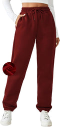 Warm Women's Joggers with Fleece Lining for Outdoor Activities