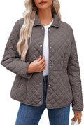 Dokotoo Women's Quilted Diamond Puffer Jacket - Cozy Warm Layer