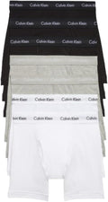 Men's Cotton Stretch 7-Pack Boxer Brief - Supportive Cotton Blend