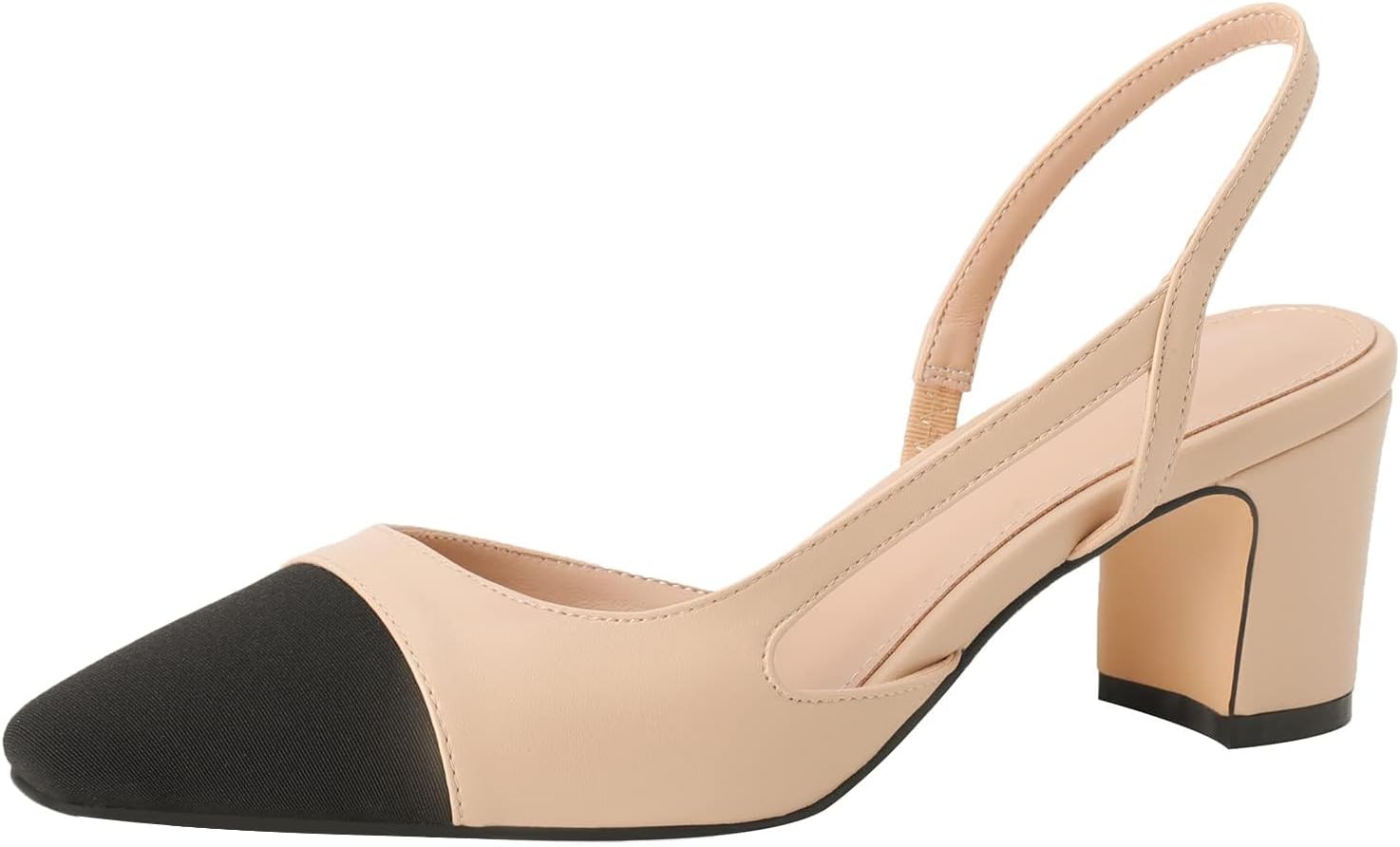 MIRAAZZURRA Women Sling Back Pumps for Casual and Wedding Wear