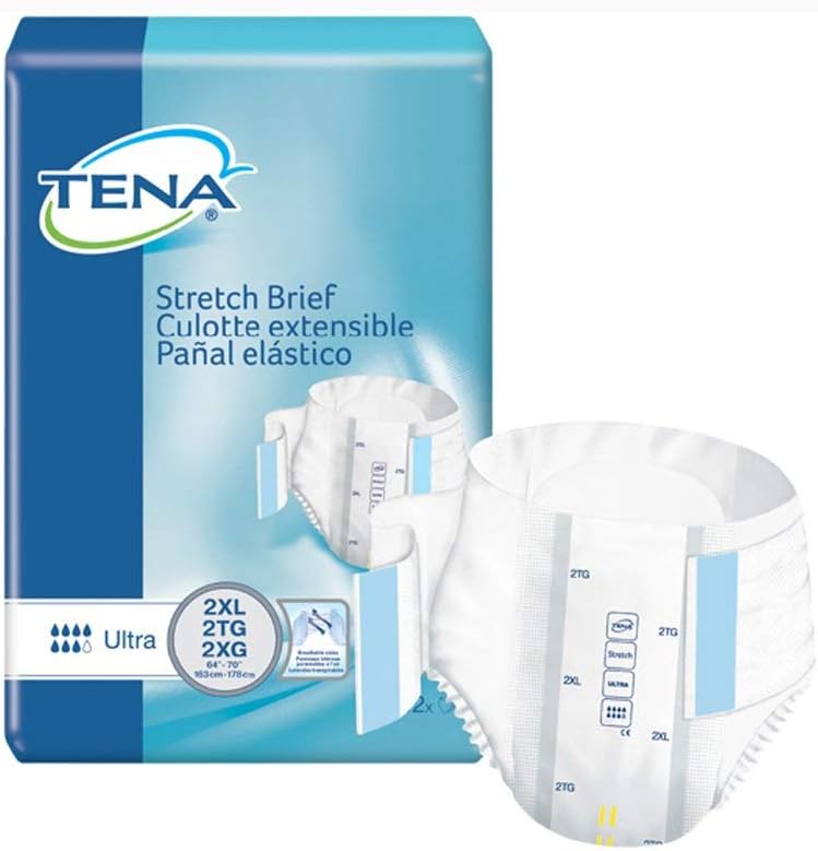 TENA ProSkin Stretch Ultra Incontinence Briefs for Comfort