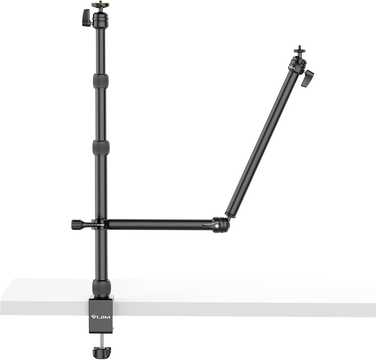 jusmo Camera Desk Mount Stand for Overhead Shooting and Lighting