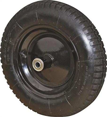 Rocky Mountain Goods 16 Inch Wheelbarrow Wheel for Heavy Duty Use