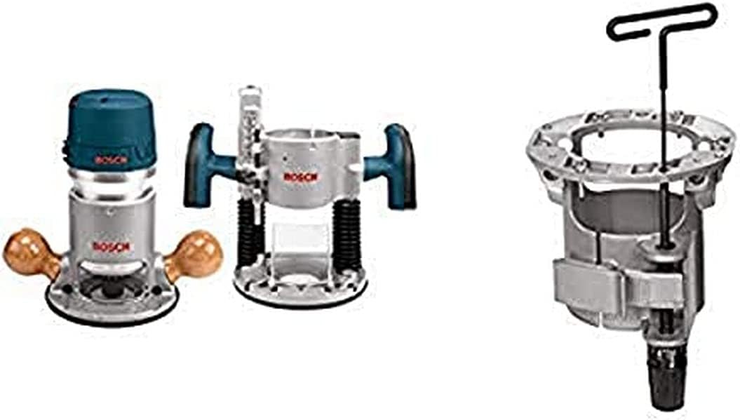 BOSCH 1617EVSPK Wood Router Tool Combo Kit for Precision Work