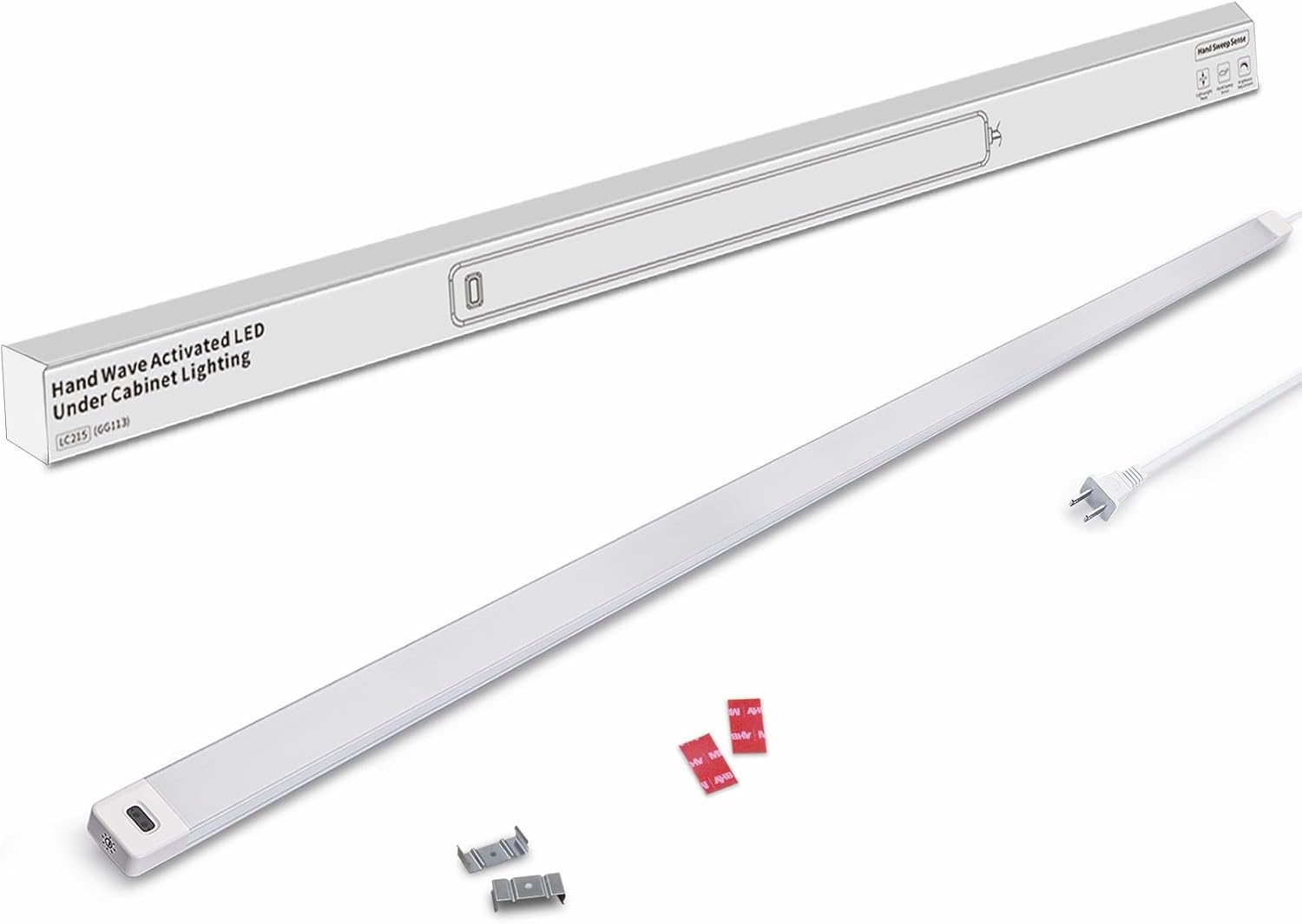 MYPLUS 36 Inch Under Cabinet Lights with Hand Wave Activation