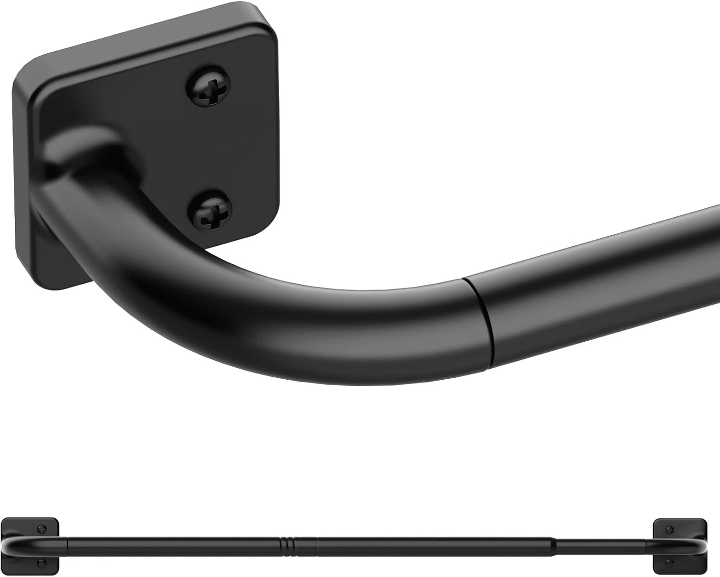 Warp Around Ceiling Mount Blackout Rod for Windows 48-84 inch