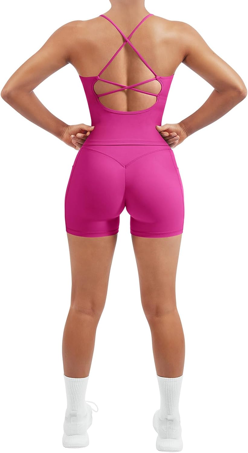 SUUKSESS Women 2 Piece Workout Sets for Ultimate Comfort