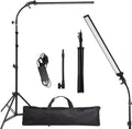 Photography Studio LED Lighting Kit with Light Stand Bag - Pure 5500K