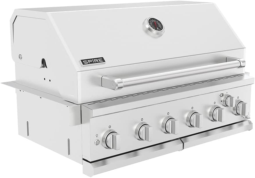 Spire Premium 6 Burner Built In Gas Grill Island Head Review