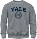 Barnesmith Crewneck Sweatshirt for College, Heritage Logo - Soft