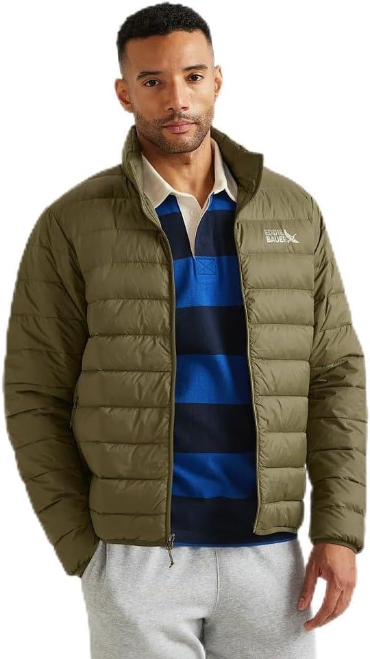 Eddie Bauer Men's CirrusLite Down Jacket for Ultimate Warmth