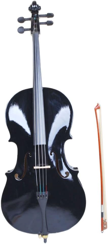 4/4 Cello Case Set for Adult Learners with Bow and Rosin