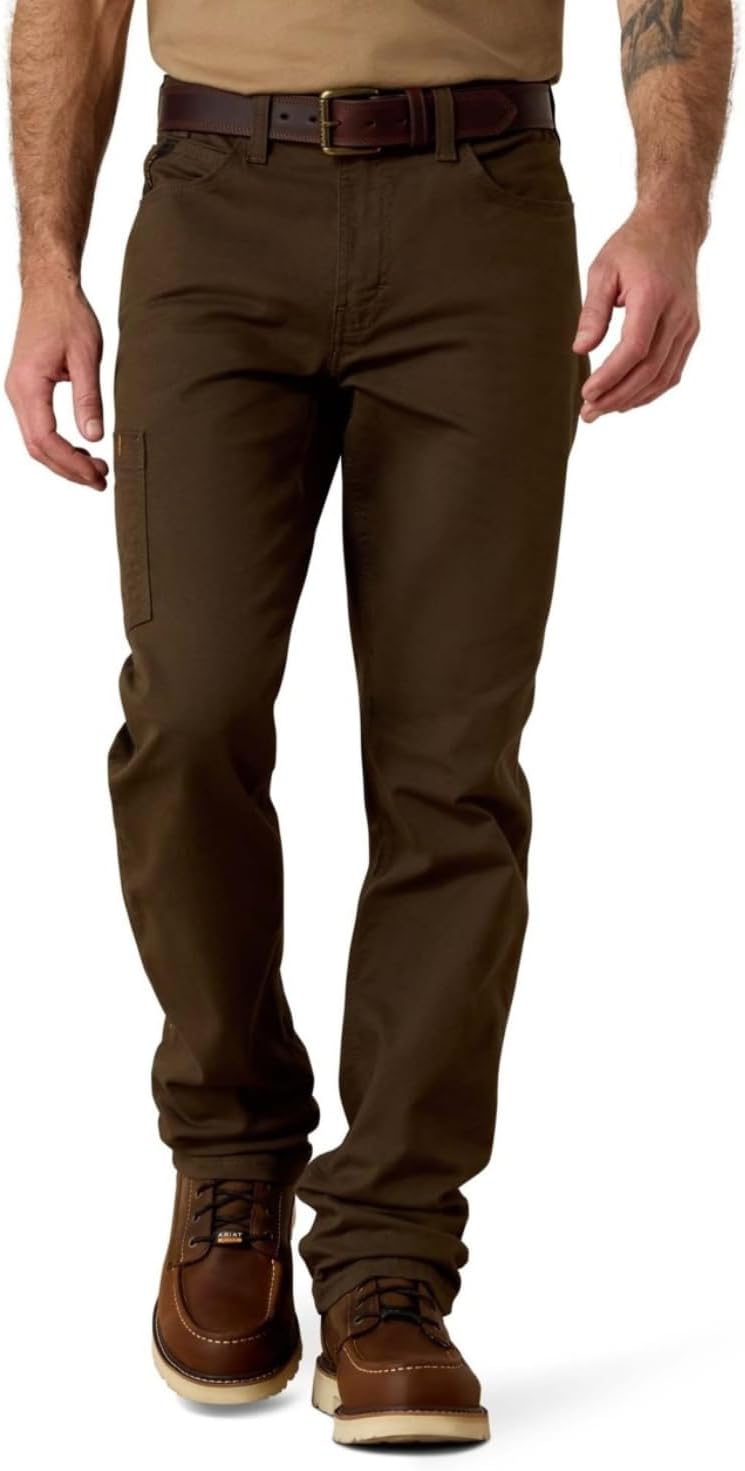 ARIAT Mens Rebar M4 Relaxed Durastretch Stackable Pants