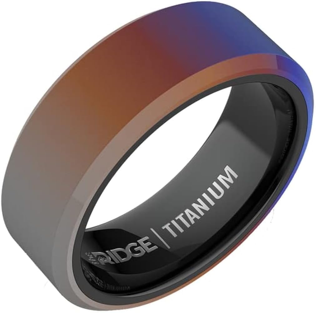 Tungsten Rings For Men - Durable Beveled Wedding Band Design