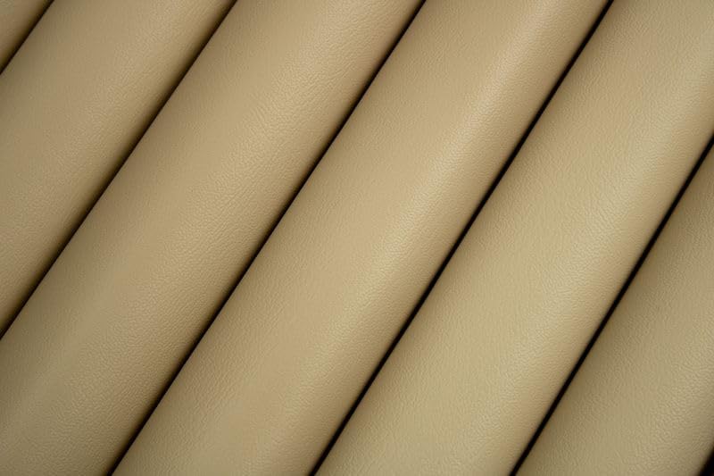 Beige Waterproof Upholstery Material for Boat Seats & More