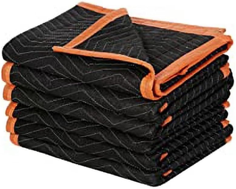4 Pack Large Moving Blankets for Heavy Duty Furniture Protection