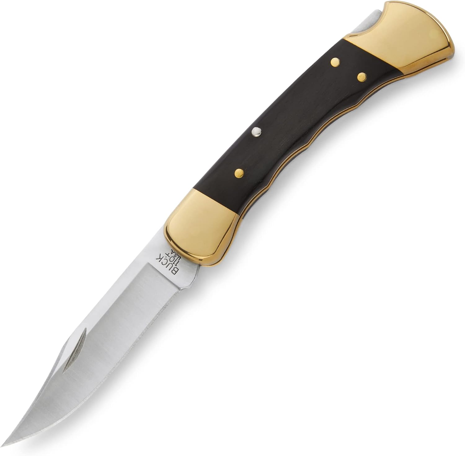 Buck Knives 110 Folding Hunter Knife with Lockback Design