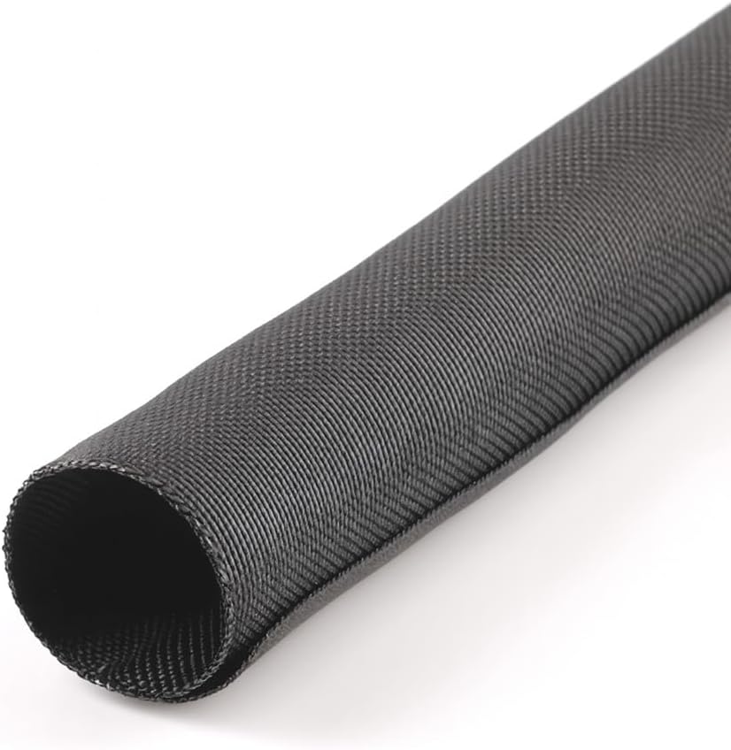 MGI SpeedWare Woven Mesh Split-Sleeve Wire Loom for Cables
