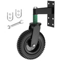 8IN Gate Wheel for Metal Tube and Wooden Gate - Smooth 360 Rotation