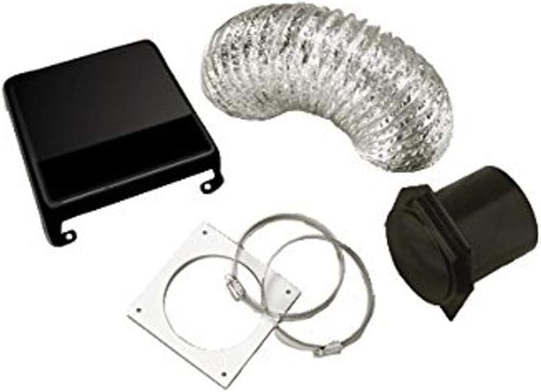 Westland VID403AB Vent Kit Black Deluxe for RV Dryer Installations