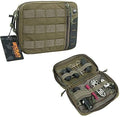 Molle Admin Pouch 9.4in Tactical EDC Utility Waist Pouch - Durable