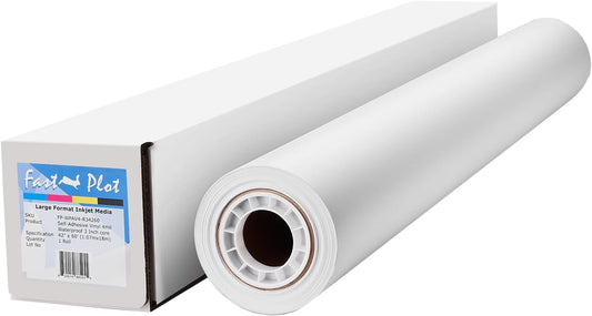 FastPlot Self Adhesive Vinyl Roll - Waterproof 4mil 42in x 60ft