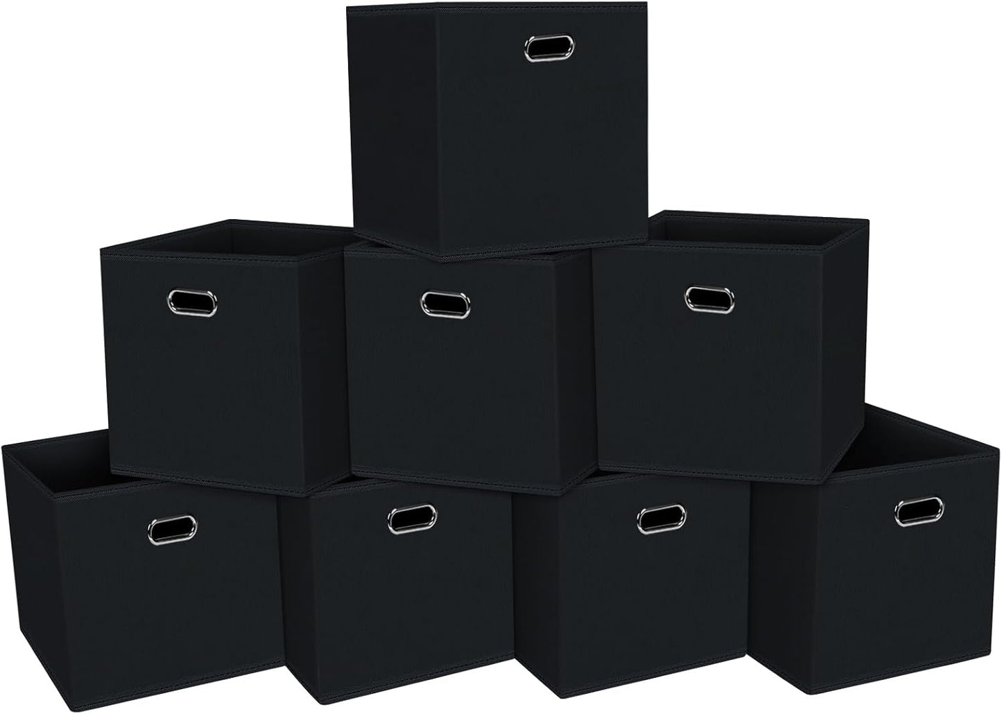 Fabric Cloth Storage Bins for Home Organization and Decluttering