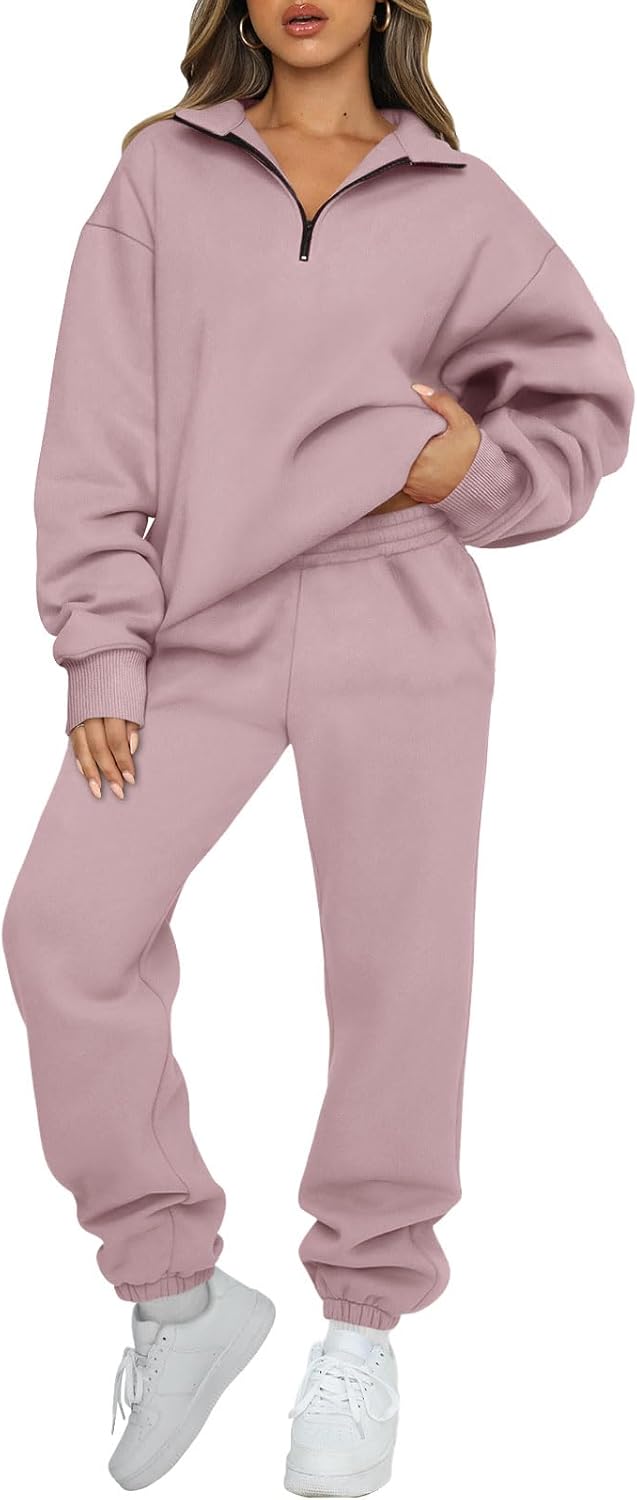 AUTOMET Women's Sweatsuits: Cozy 2 Piece Lounge Set for Fall