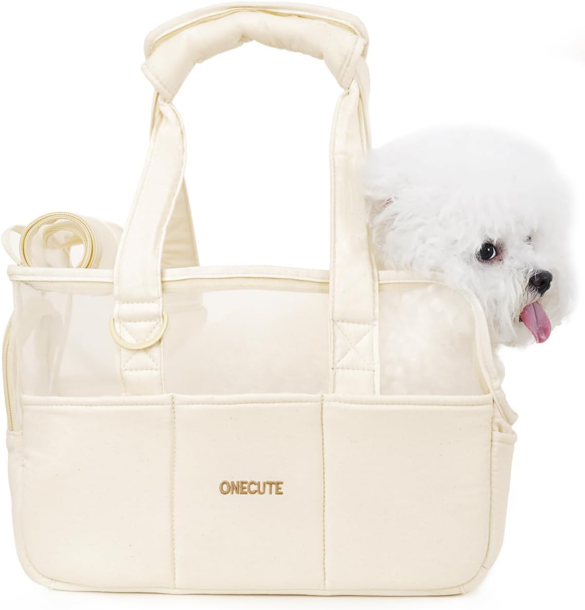 Dog Purse Carrier for Small Dogs with Large Pockets and Comfort