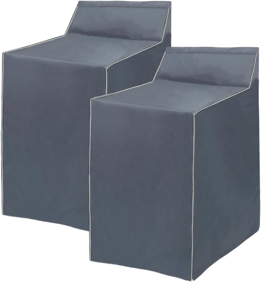Durable 2Pack Washer and Dryer Covers for Top Load Machines