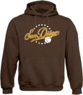 Xtreme Apparrel Team Vintage Style Men's Hoodie Sweatshirt - Fan size