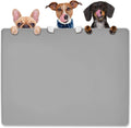 Pet Food Mat Silicone Placemat for Dog and Cat Bowls - Large Spill