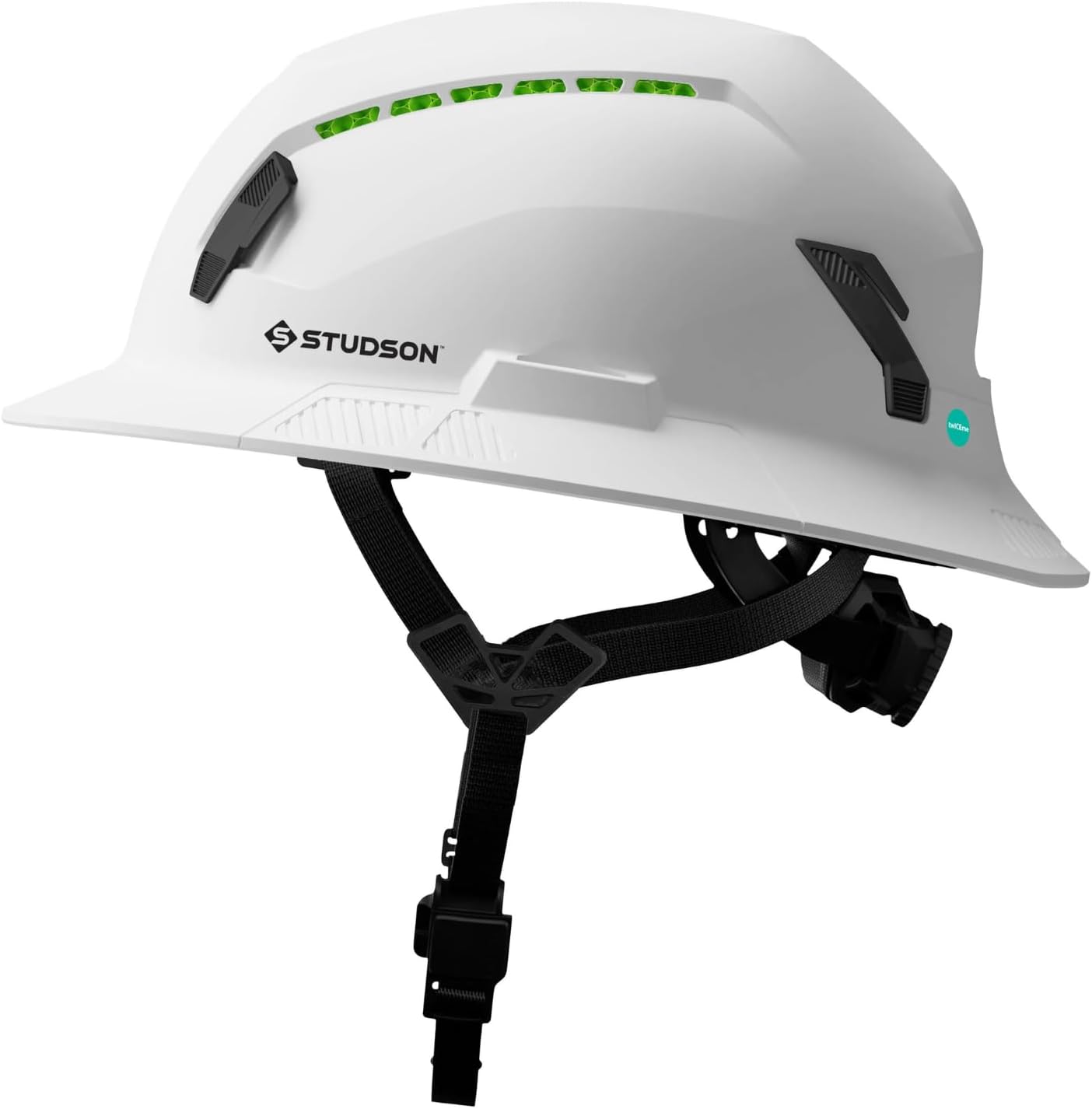 STUDSON SHK-1 Full Brim Safety Helmet: Lightweight & Durable