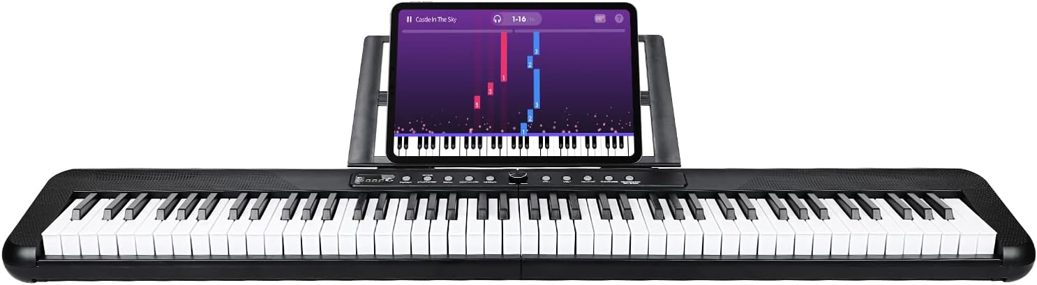 88-Key Semi-Weighted Bluetooth Piano for Pro Performance