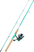 Sougayilang Fishing Rod and Reel Combo 5 ft 6 in - Travel Friendly