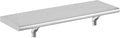 Concession Shelf 36in x 12in Stainless Steel Folding Serving Shelf
