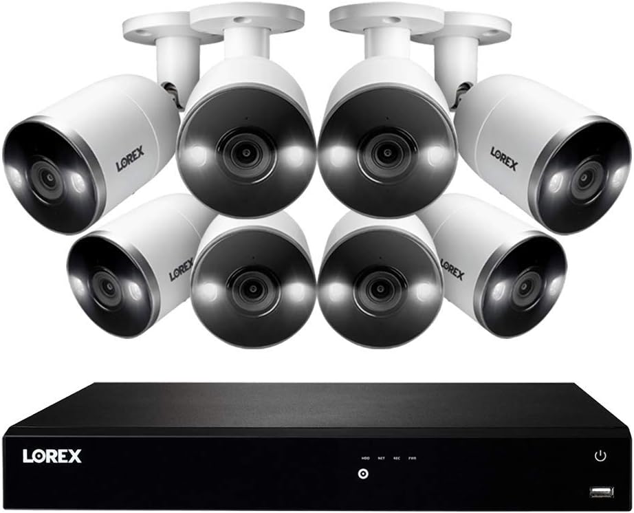 Lorex N4K3SD-168WB 4K Smart Deterrence Surveillance System