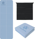 Foldable Yoga Mat for Travel - Portable 72in x 24in 6mm/8mm