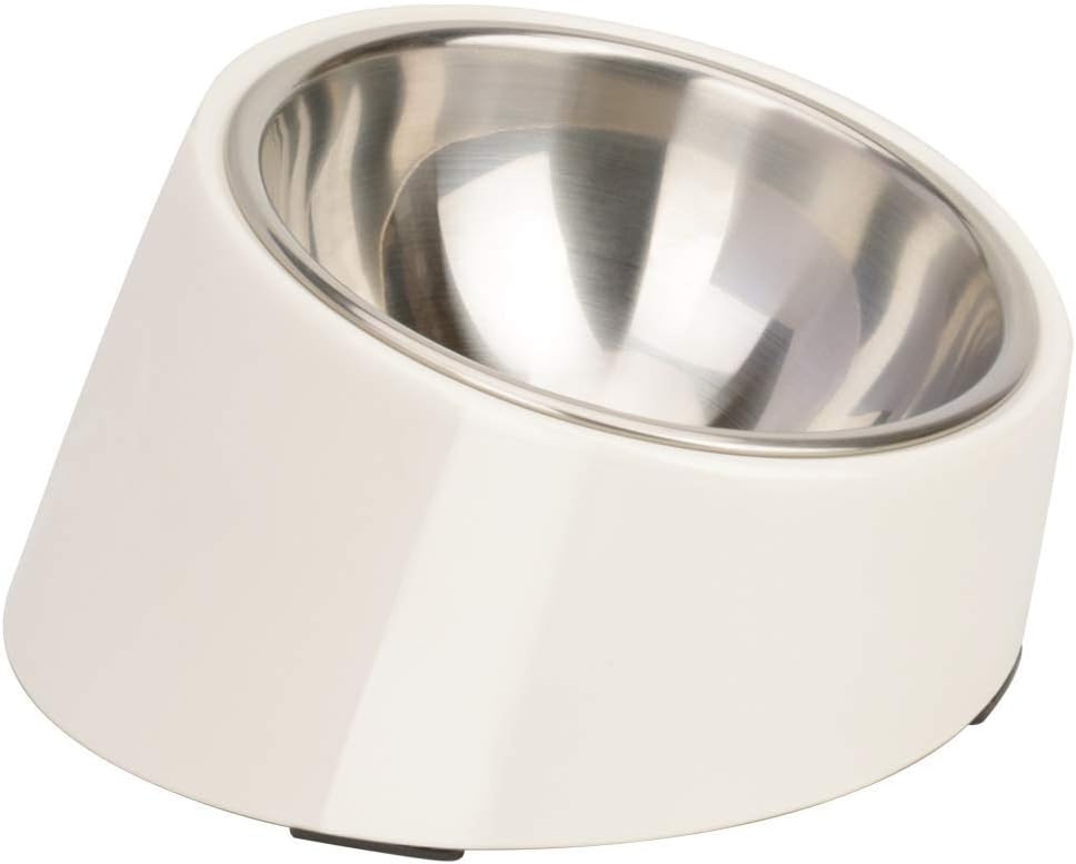 Slanted Dog Bowl for Easy Feeding and Reduced Indigestion