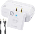 Wireless Bluetooth Audio Transmitter, 32-Hr Battery, Low Latency, Dual Pairing - Lavales